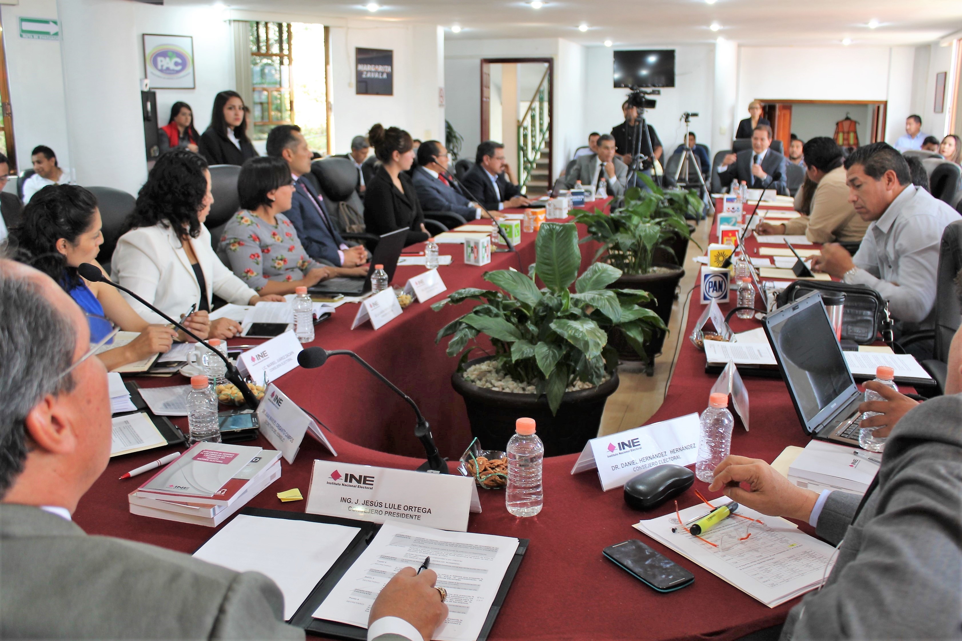 Informa INE Tlaxcala de avances en organización del PEF 2017-2018